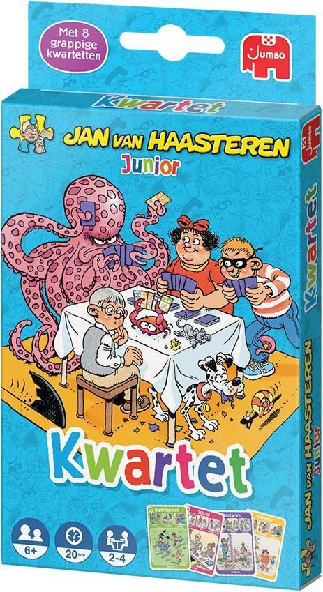 Jan van Haasteren Junior Kwartet | Jumbo - Kaartspellen, Hobby en Vrije tijd, Gezelschapsspellen | Kaartspellen, Nieuw, Verzenden