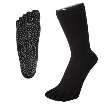 TOETOE Yoga & Pilatus Grip Mid-Calf teensokken  Zwart - 44-4 beschikbaar voor biedingen