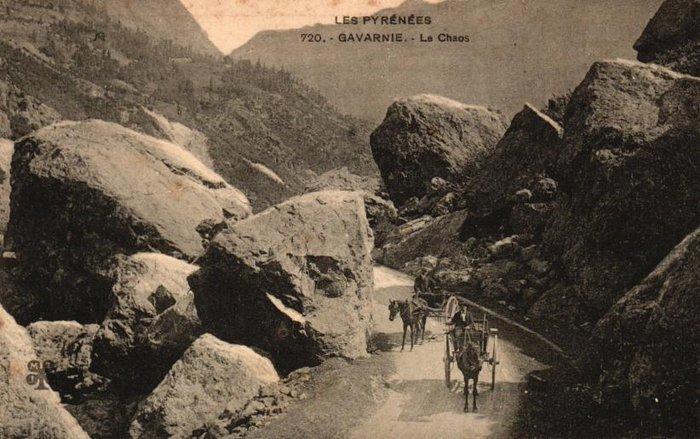 Frankrijk - Stad en Landschap - Pyreneen - Gavarnie - Luchon, Verzamelen, Ansichtkaarten | Buitenland