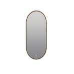 Ovale badkamerspiegel Alessandro copper met verwarming, LED, Verzenden, Nieuw