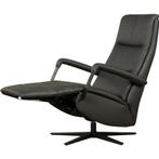 Leren relaxfauteuil met hartbalans Core - Toledo Nero, Bohemian, Industrieel, Modern, Scandinavisch, Nieuw, Ophalen of Verzenden