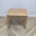 schilte houten schooltafel (hxbxd) 58x60x42 cm, beuken, Ophalen of Verzenden, Gebruikt