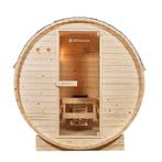 Buitenbarrelsauna Spitsbergen - 191x120x193 cm, Sport en Fitness, Verzenden, Nieuw