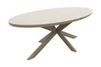 Ventaro ovale tuintafel 240x115 cm. - Latte, Verzenden, Nieuw, Rond, Overige materialen