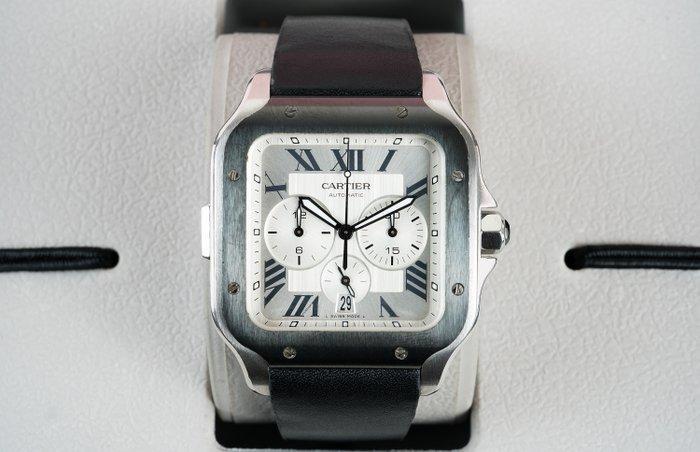 Cartier - Santos Automatic Chronograph - 4183 - Heren -, Sieraden, Tassen en Uiterlijk, Horloges | Heren