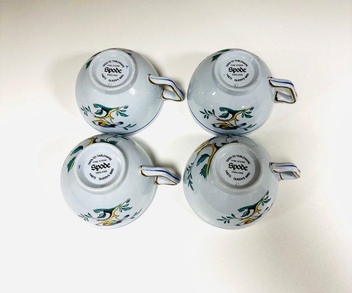 Spode - Drinkservies (12) - Aardewerk - Queens Bird, Antiek en Kunst, Antiek | Meubels | Tafels