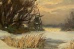 Schilderij van W.J. Pasman, Hillegom, Antiek en Kunst, Kunst | Schilderijen | Klassiek, Ophalen