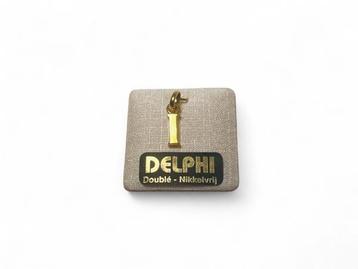 Veiling - Delphi Letterhanger I - 18kt Goud Doublé beschikbaar voor biedingen