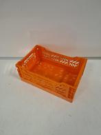 AyKasa opvouwbare krat Mini 27x17x10.5 cm, nieuw - Oranje, Doe-het-zelf en Verbouw, Ophalen of Verzenden, Nieuw