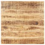 vidaXL Tafelblad 25-27 mm 70x70 cm massief mangohout, Verzenden, Nieuw