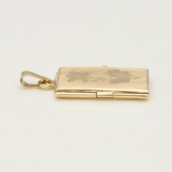 Medaillon - 14 karaat Geel goud, Sieraden, Tassen en Uiterlijk, Antieke sieraden