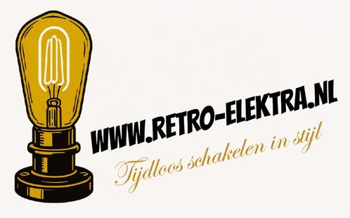 Retro-Elektra.nl – Retro schakelmateriaal van écht porselein, Doe-het-zelf en Verbouw, Overige Doe-het-zelf en Verbouw, Nieuw