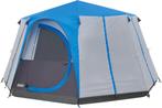 Coleman | Coleman OCtagon 8-persoons familietent blauw, Caravans en Kamperen, Tenten, Nieuw