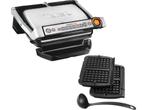 Tefal OptiGrill GC716D12 - Contactgrill - Inclusief, Verzenden, Zo goed als nieuw