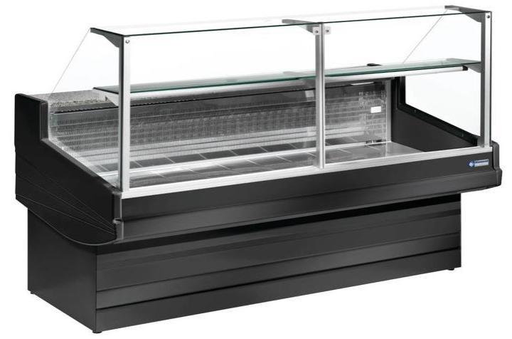Toonbank Zwart Elegance Plus Recht Glas | 4 formaten, Zakelijke goederen, Horeca | Keukenapparatuur, Verzenden