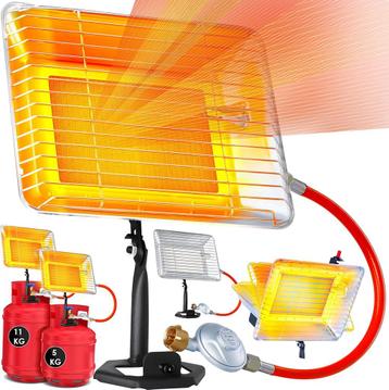 KESSER Gasheater warmtestraler gas opzetstuk straler incl. p beschikbaar voor biedingen