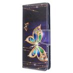 Diamant vlinder book case hoesje Samsung Galaxy A52