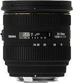 Sigma 24-70 mm F2.8 DG EX HSM 82 mm filter (geschikt voor, Verzenden, Zo goed als nieuw, Standaardlens