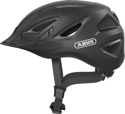 Abus Urban-I 3.0 Fietshelm - Zwart, Motoren, Kleding | Motorhelmen, L, Verzenden