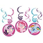 My Little Pony Hangdecoratie 61cm 6st, Hobby en Vrije tijd, Feestartikelen, Verzenden, Nieuw