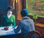 Edward Hopper (1882-1967) (after) - Chop Suey, 1929, Antiek en Kunst