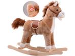 Hobbelpaard Hout Beige/Bruin voor Kinderen vanaf 2 Jaar -, Verzenden, Zo goed als nieuw