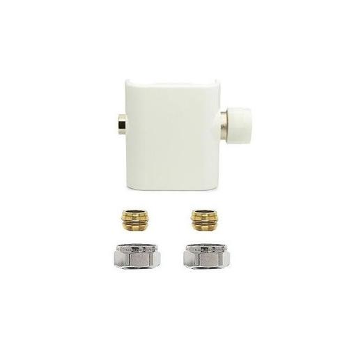 Vasco Ventielset 15mm haaks RAL9016, Doe-het-zelf en Verbouw, Verwarming en Radiatoren, Verzenden