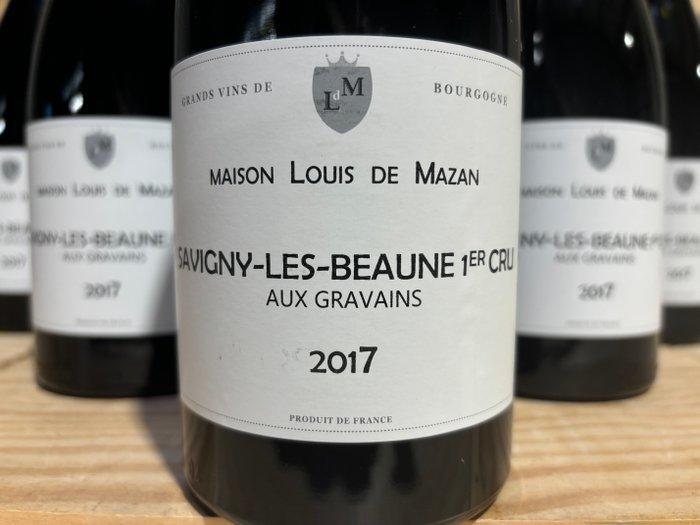 2017 Maison Louis de Mazan Aux Gravains - Savigny lès, Verzamelen, Wijnen