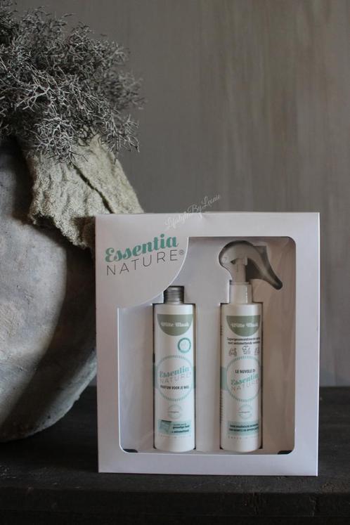 Essentia cadeaupakket wasparfum + schoonmaak spray White, Huis en Inrichting, Woonaccessoires | Overige, Nieuw, Ophalen of Verzenden