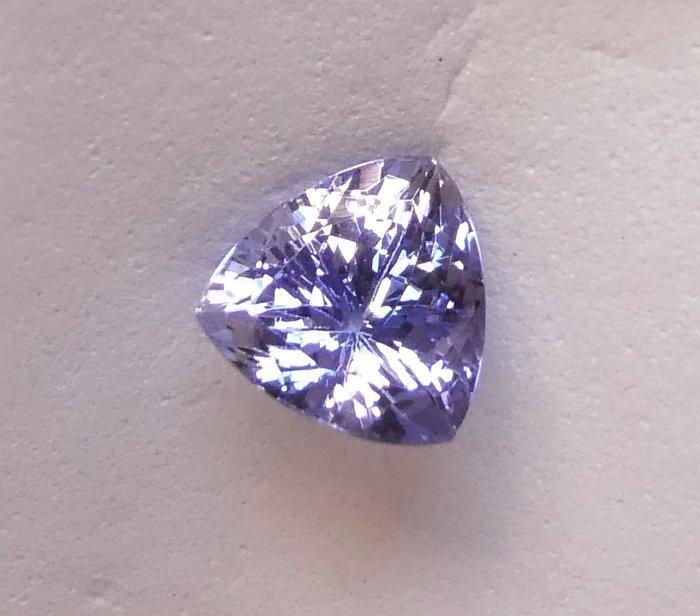 Tanzaniet - 2.39 ct - Instituto Gemólogico Español (IGE), Sieraden, Tassen en Uiterlijk, Edelstenen