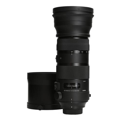 Sigma 150-600mm F5-6.3 DG OS HSM Sport - Nikon F, Audio, Tv en Foto, Fotografie | Lenzen en Objectieven, Zo goed als nieuw, Ophalen of Verzenden