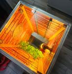 Artek - Table ambulante - Model 3100 - Buxushout, Aluminium,