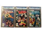 Uncanny X-Men (1963 Series) # 249, 261 & 273 - 3 Graded, Nieuw
