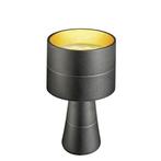 Oligo Tudor Tafellamp LED, zwart mat/bladgoud (Tafellampen), Huis en Inrichting, Verzenden, Nieuw