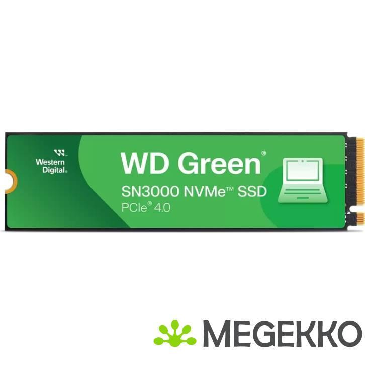 WD SSD Green SN3000 512GB, Computers en Software, Harde schijven, Nieuw, Verzenden