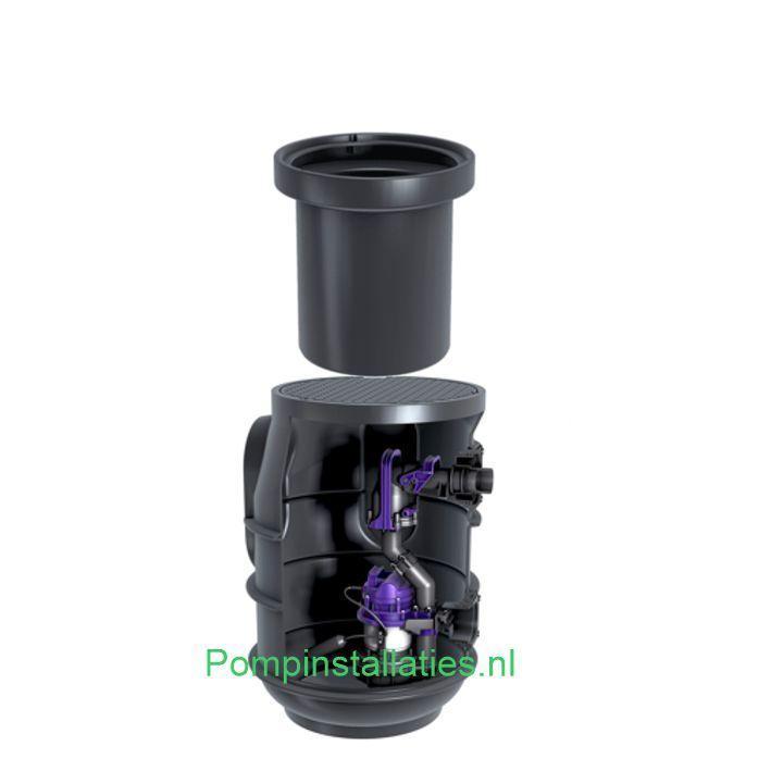 POMPSTATION AQUAPUMP SMALL MONO MET OPZETSTUK, Tuin en Terras, Waterpompen, Dompelpomp, Nieuw, Elektrisch, Ophalen of Verzenden