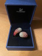 Swarovski - Beeldje - Statement Ring – Verguld met rood/wit