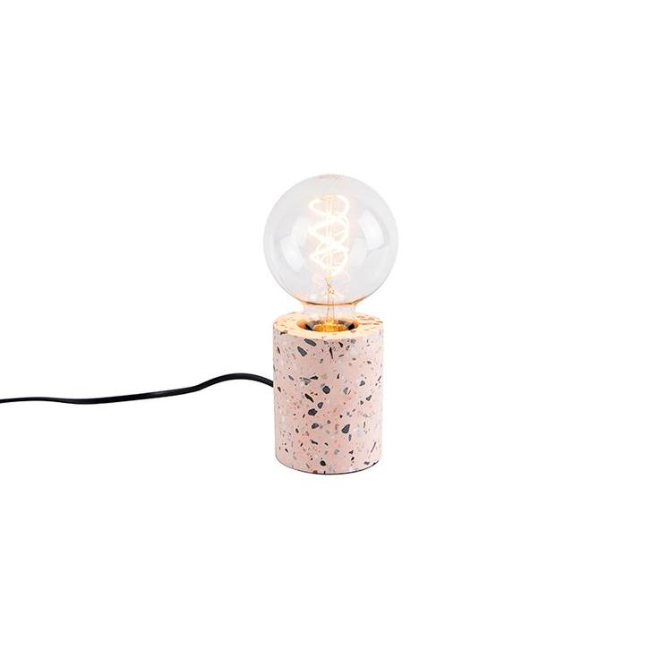 Design tafellamp roze graniet - Baranda, Huis en Inrichting, Lampen | Tafellampen, Nieuw, Overige materialen, Minder dan 50 cm