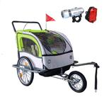 Viking Choice Fietskar 2-zits - Lime Groen - Schokdemper..., Ophalen of Verzenden, Nieuw