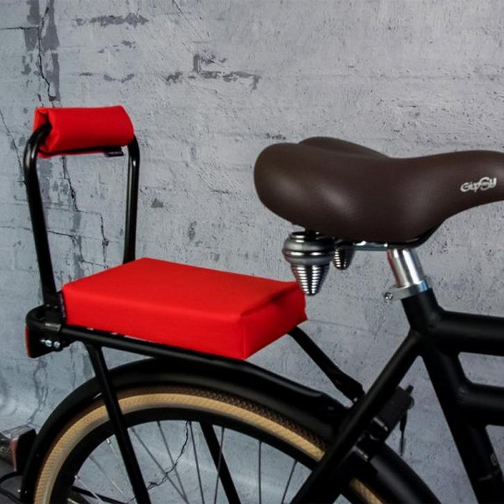 Ohmiomine Bagagedragerkussen Fietskussen Race Rood, Fietsen en Brommers, Fietsaccessoires | Fietsstoeltjes, Nieuw, Verzenden
