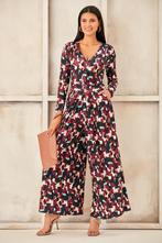 Wrap Culotte Jumpsuit in Print - S, Kleding | Dames, Jumpsuits, Verzenden, Nieuw