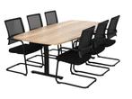 TUBE vergadertafel zwart eiken 220x110, Ophalen of Verzenden, Nieuw in verpakking
