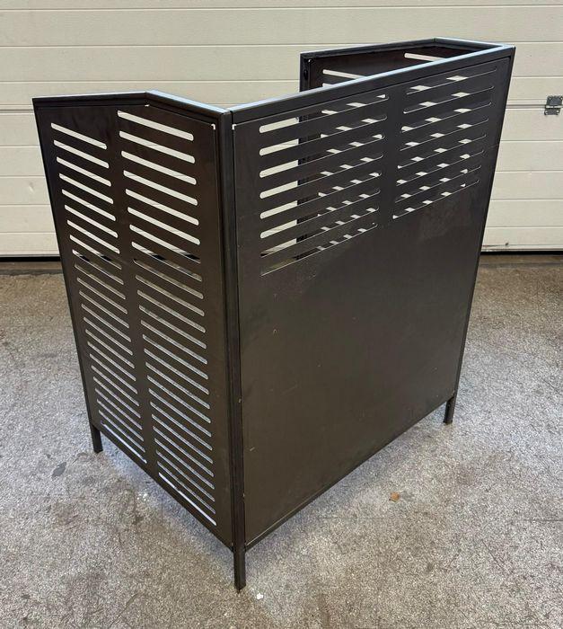 Omkasting, scheidingswand metaal, B84 x D63 x H104 cm, Zakelijke goederen, Kantoor en Winkelinrichting | Kantoorartikelen, Gebruikt