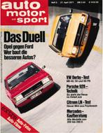 1977 AUTO MOTOR UND SPORT 09 DUITS, Nieuw, Author