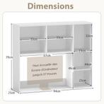 2dekans | coast Bureau Boekenplank Tafel Boekenkast - 94 ×, Huis en Inrichting, Woonaccessoires | Wandplanken en Boekenplanken