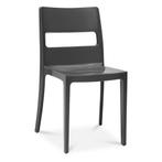 Designstoel Scab Sai - Antraciet, Huis en Inrichting, Stoelen, Ophalen of Verzenden, Nieuw