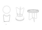 TAFEL FUJI CM Ø 60X60,5, Huis en Inrichting, Tafels | Sidetables, Ophalen of Verzenden, Nieuw