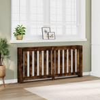 vidaXL Radiatorombouw 175x20x82 cm bewerkt hout gerookt, Doe-het-zelf en Verbouw, Verwarming en Radiatoren, Verzenden, Nieuw