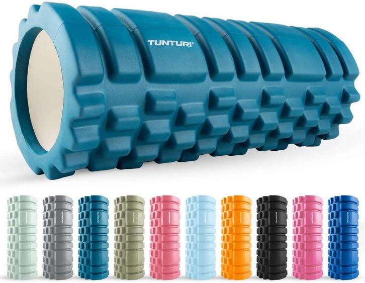 Tunturi Yoga Grid Foam Roller - Massage Roller - Foamroller, Sport en Fitness, Massageproducten, Nieuw, Ophalen of Verzenden