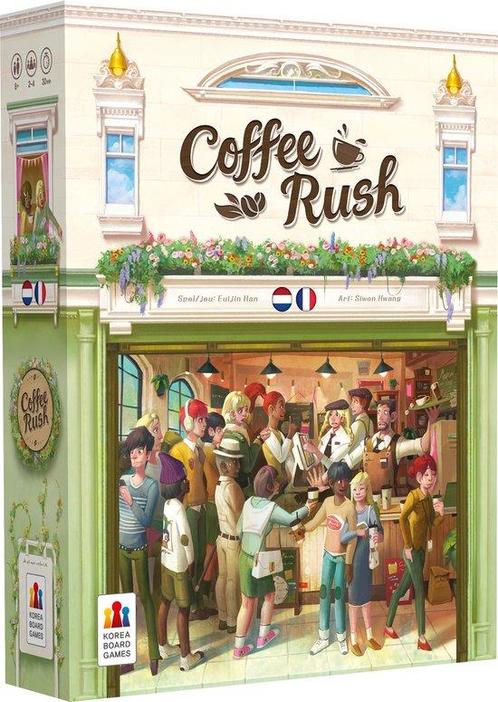 Korea Board Games - Coffee Rush - Nederlandstalig Bordspel -, Hobby en Vrije tijd, Gezelschapsspellen | Bordspellen, Nieuw, Verzenden
